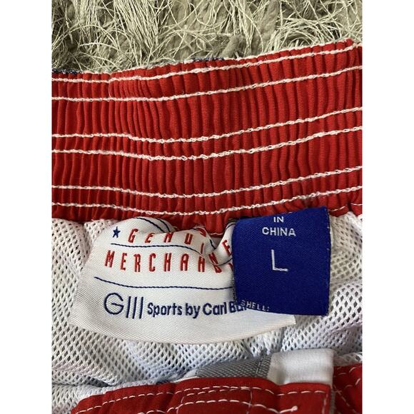 Vintage Cleveland Indians Guardians Mens Swim Trunks Board Shorts Carl Banks L - Picture 3 of 6